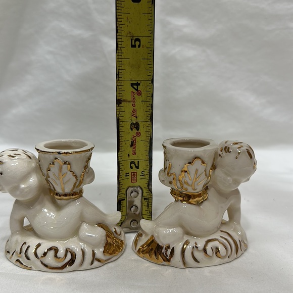 Vintage Angel candle holders - Picture 7 of 7